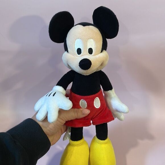 Disney Parks Exclusive 13” long Mickey Mouse Plush Toy Excellent Used Condition - Picture 5 of 6